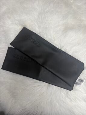 Shure Wireless Handheld Microphone Zippered Case Bag Pouch 13"x4" Long Flaw BENT